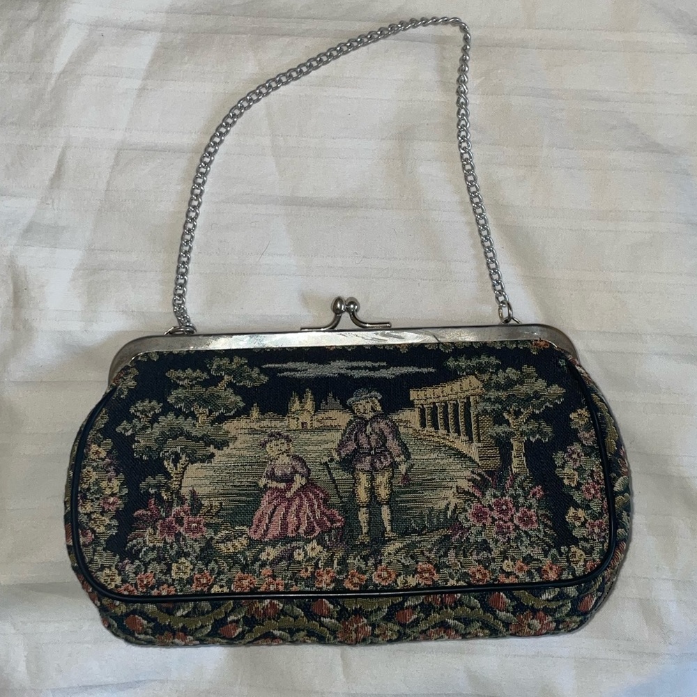 Stunning embroidered handbag